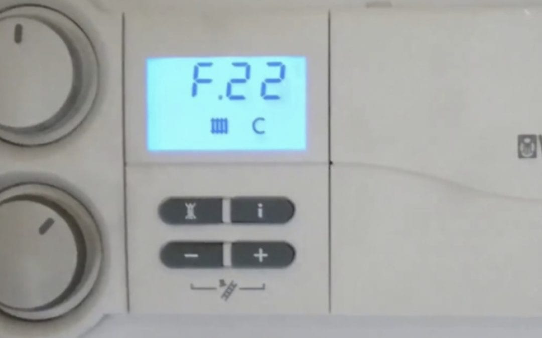 Code erreur F22 Vaillant : comprendre, diagnostiquer et résoudre le problème efficacement
