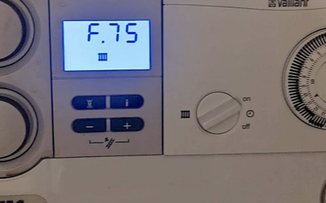 Code erreur F75 Vaillant : Causes et solutions pour votre chaudière