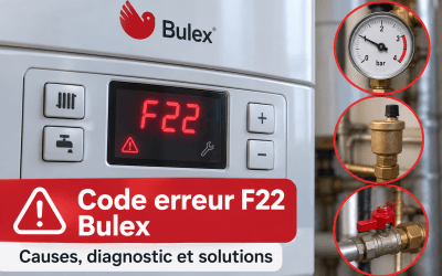 Code erreur F22 Bulex : causes, diagnostic et solutions